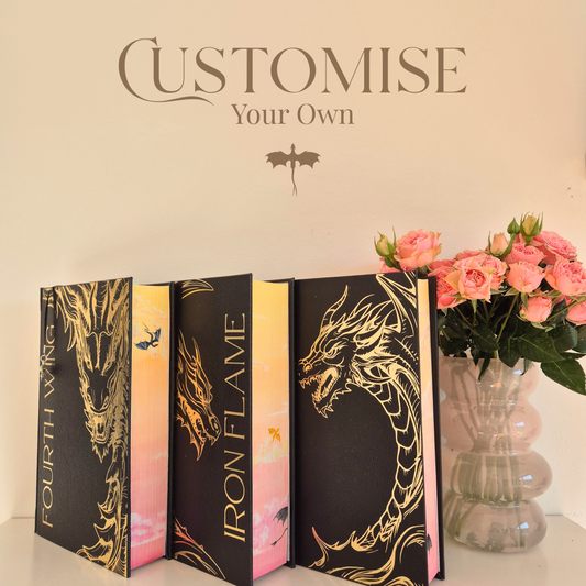 Custom Fourth Wing Painted Edges Set