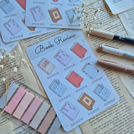 Book Review Stickers