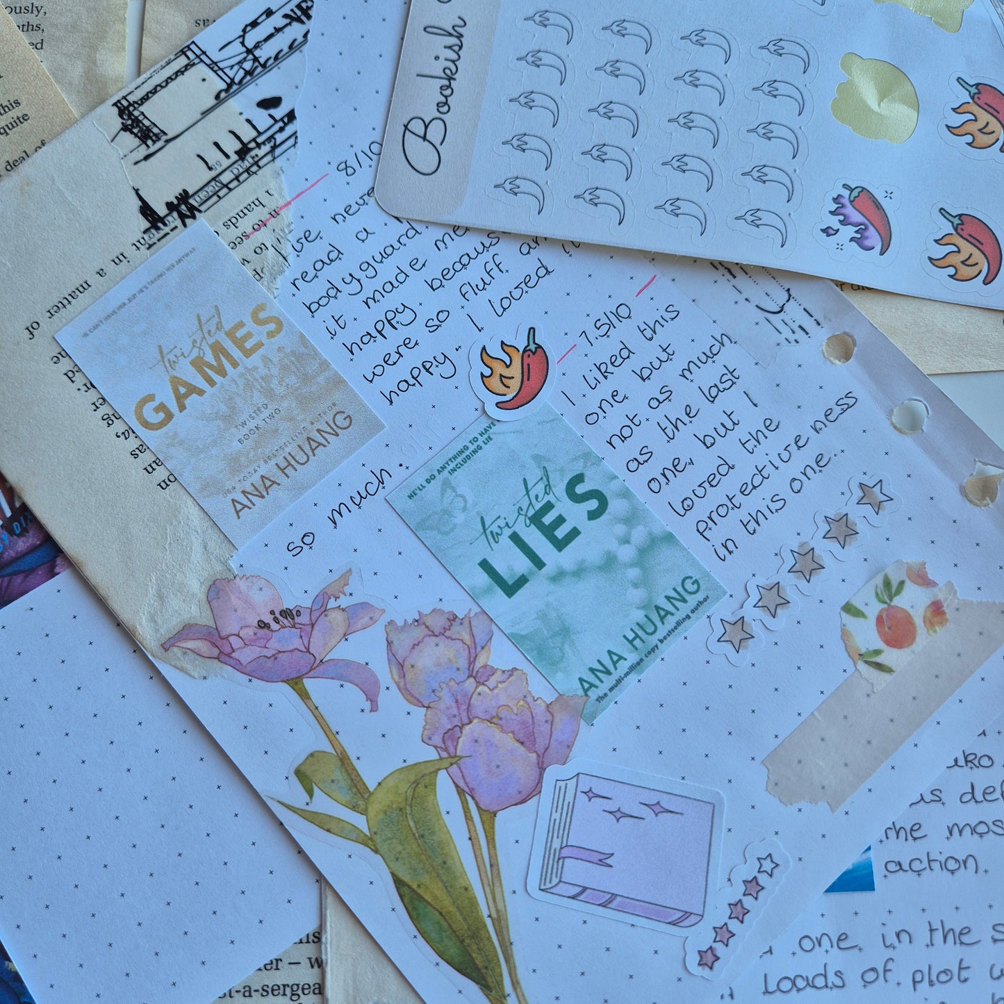 Bookish Sticker Sheet