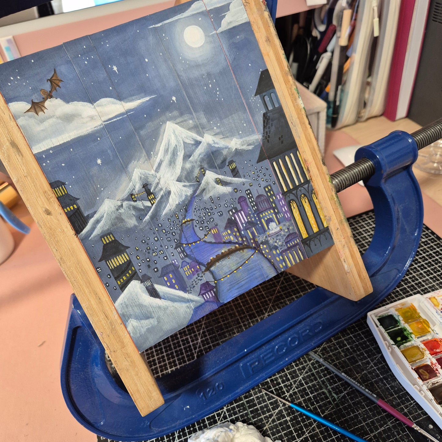 ACOTAR Velaris - Hand Painted Edges Rebound Set 1 of 1