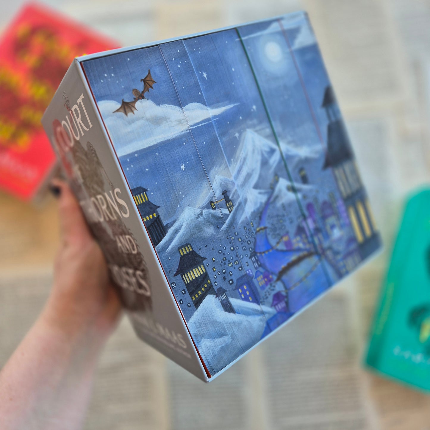 ACOTAR Velaris - Hand Painted Edges Box Set 1 of 1