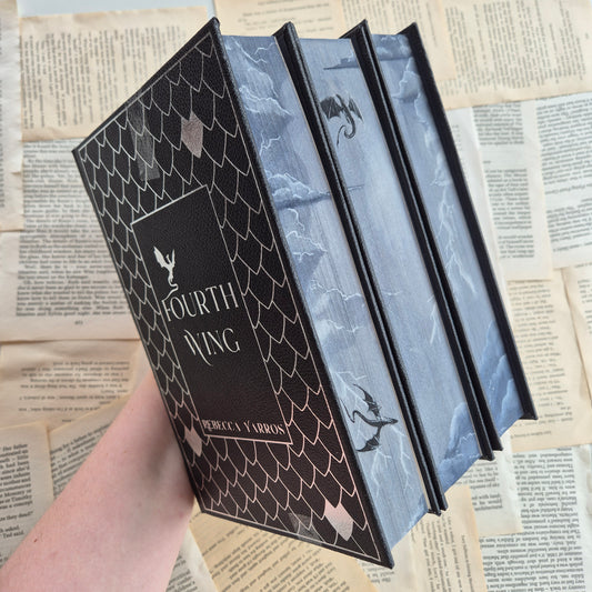 Empyrean Series Rebind with hand painted edges