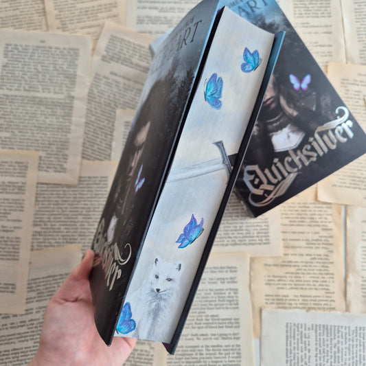 Quicksilver Hardcover with watercolour edges