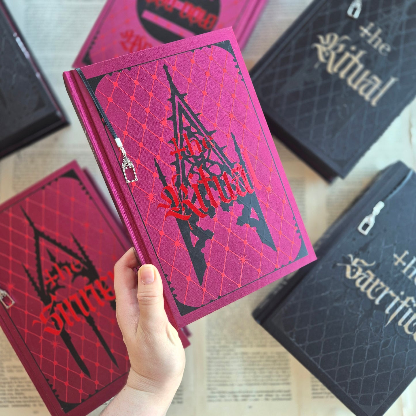 The L.O.R.D's Series with sprayed edges