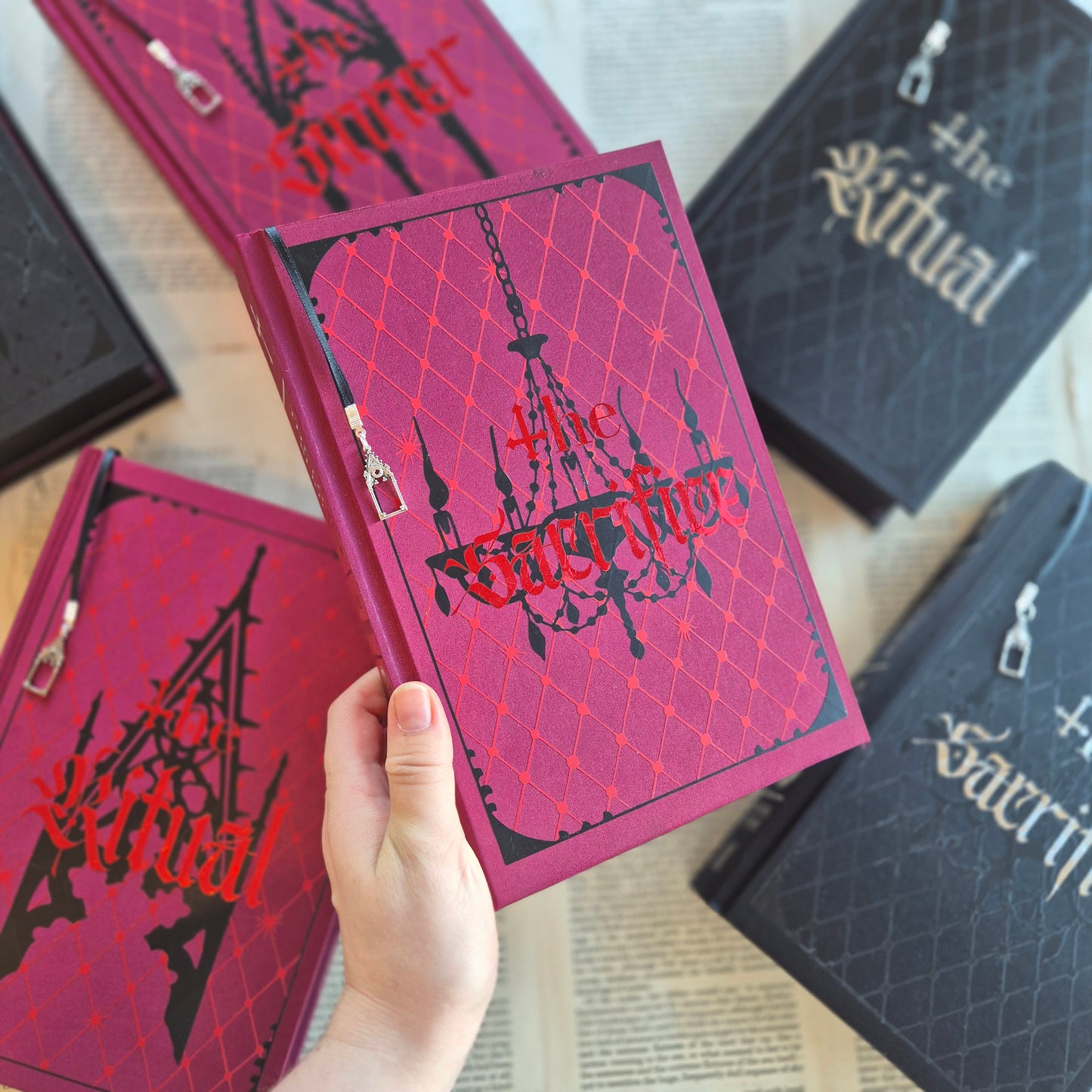 The L.O.R.D's Series with sprayed edges