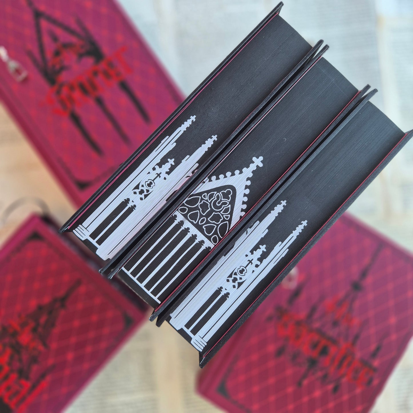 The L.O.R.D's Series with sprayed edges