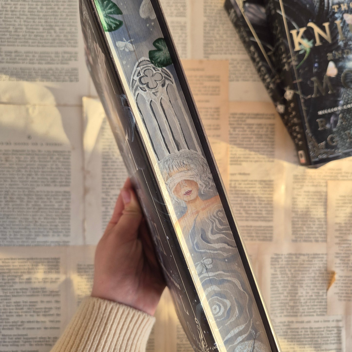 Knight and the Moth - Hardcover with Watercolour edges