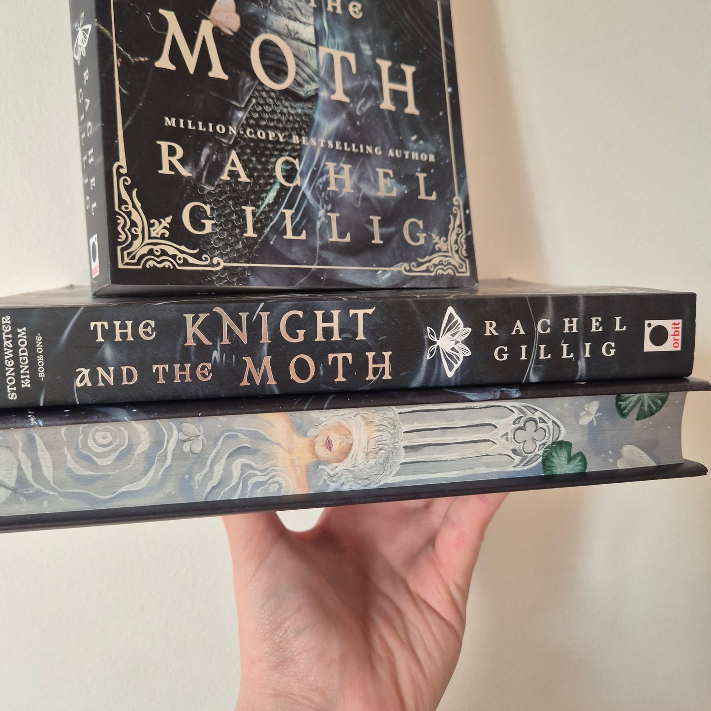 Knight and the Moth - Hardcover with Watercolour edges
