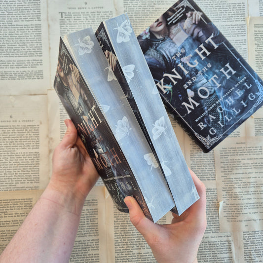 Knight and the Moth - Paperback with Watercolour edges