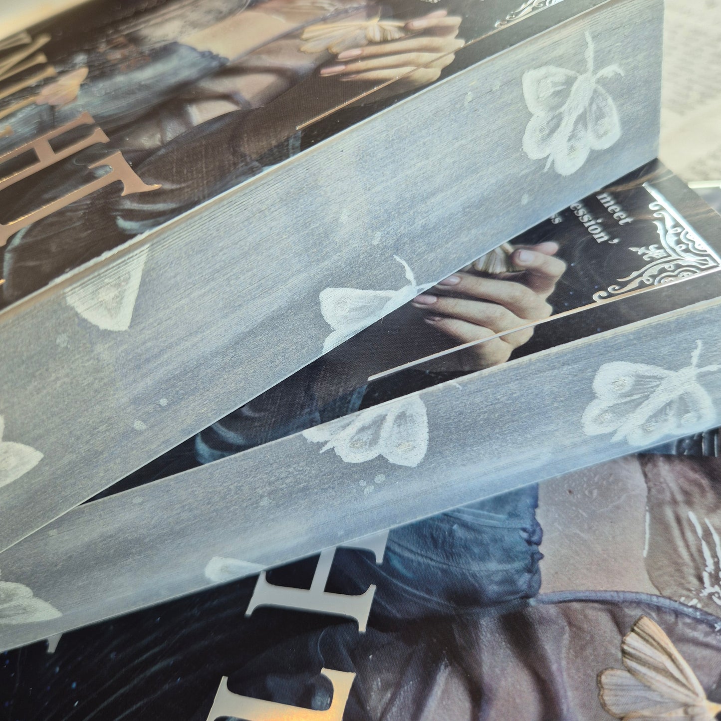 Knight and the Moth - Paperback with Watercolour edges