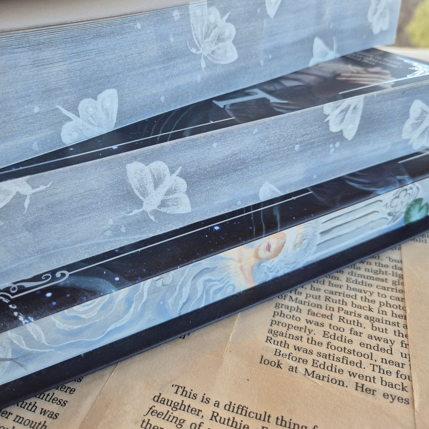 Knight and the Moth - Paperback with Watercolour edges