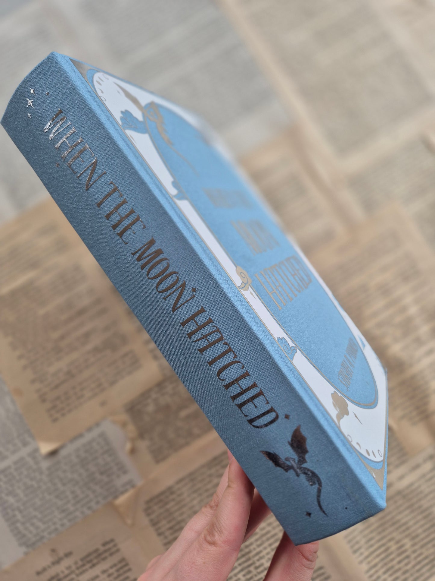 When The Moon Hatched - Rebind With Painted Edges