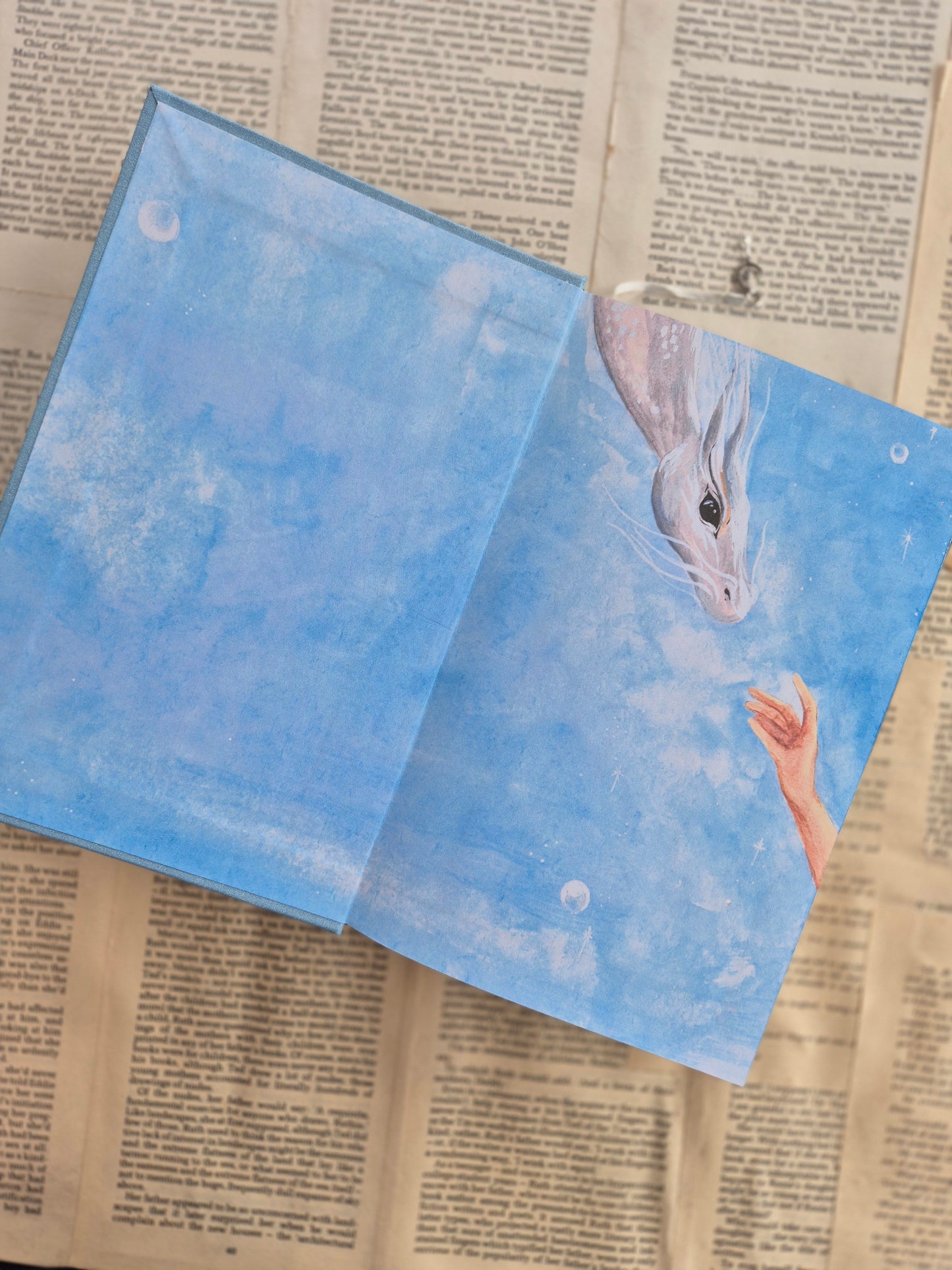 When The Moon Hatched - Rebind With Painted Edges