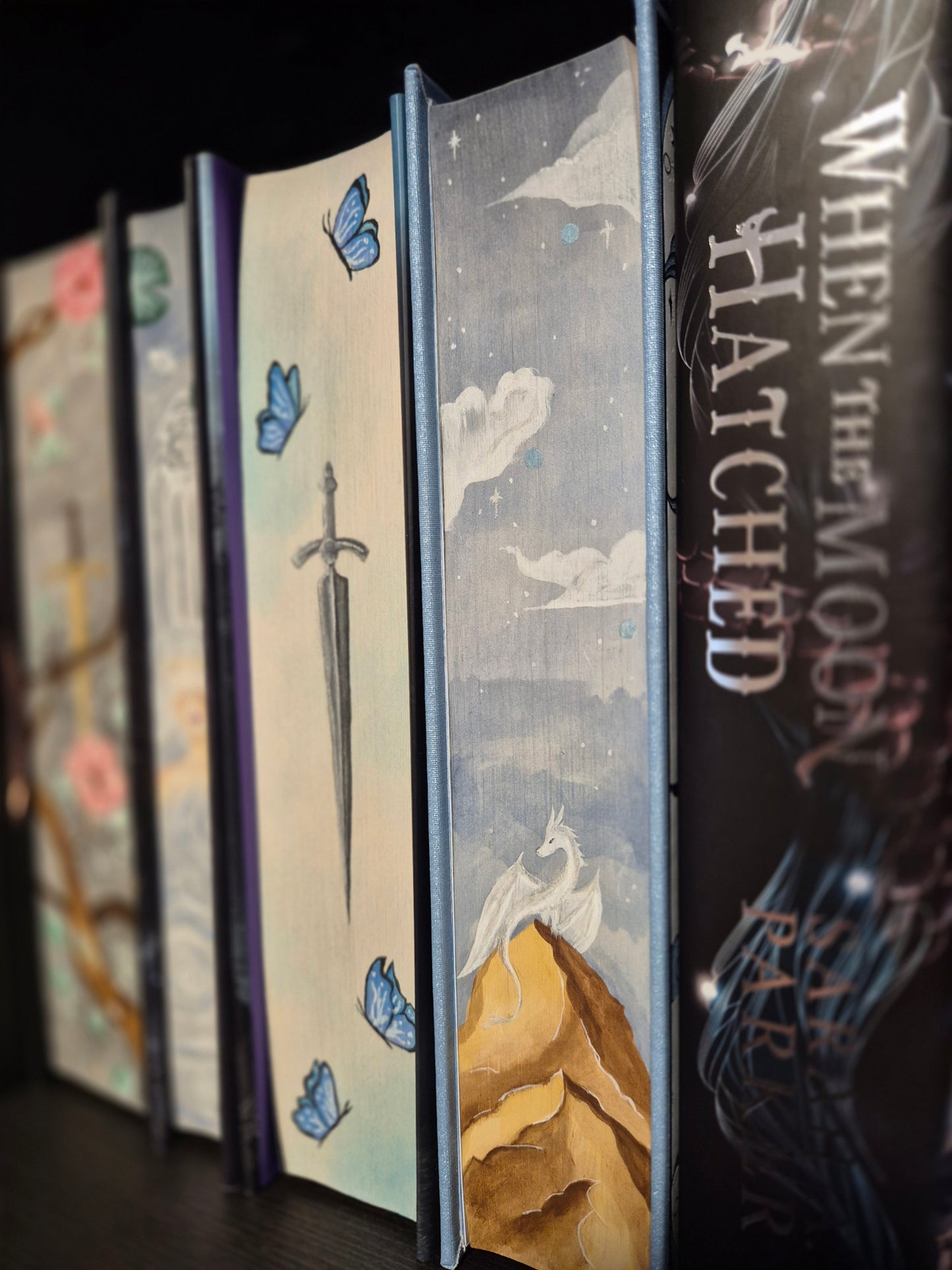 When The Moon Hatched - Rebind With Painted Edges