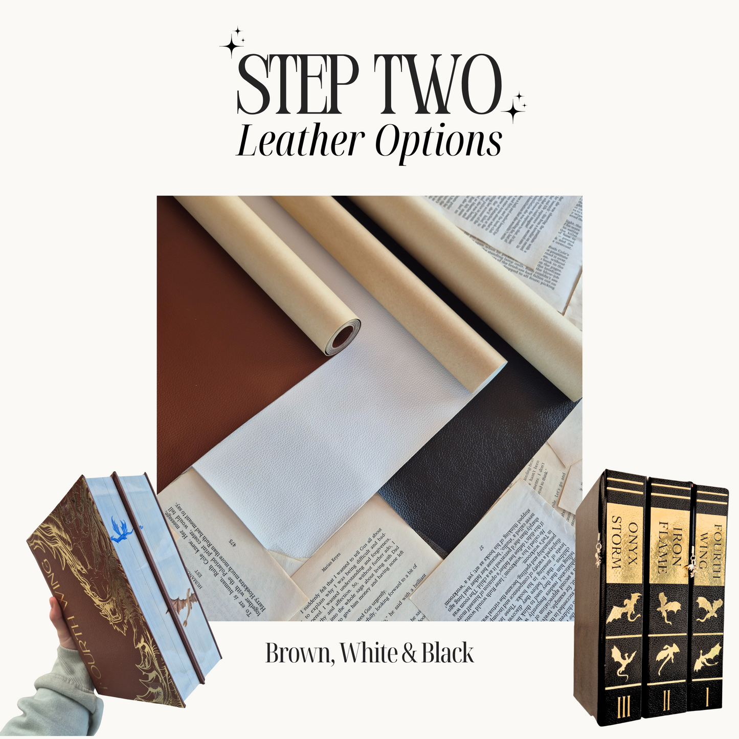 Custom Fourth Wing Painted Edges Set