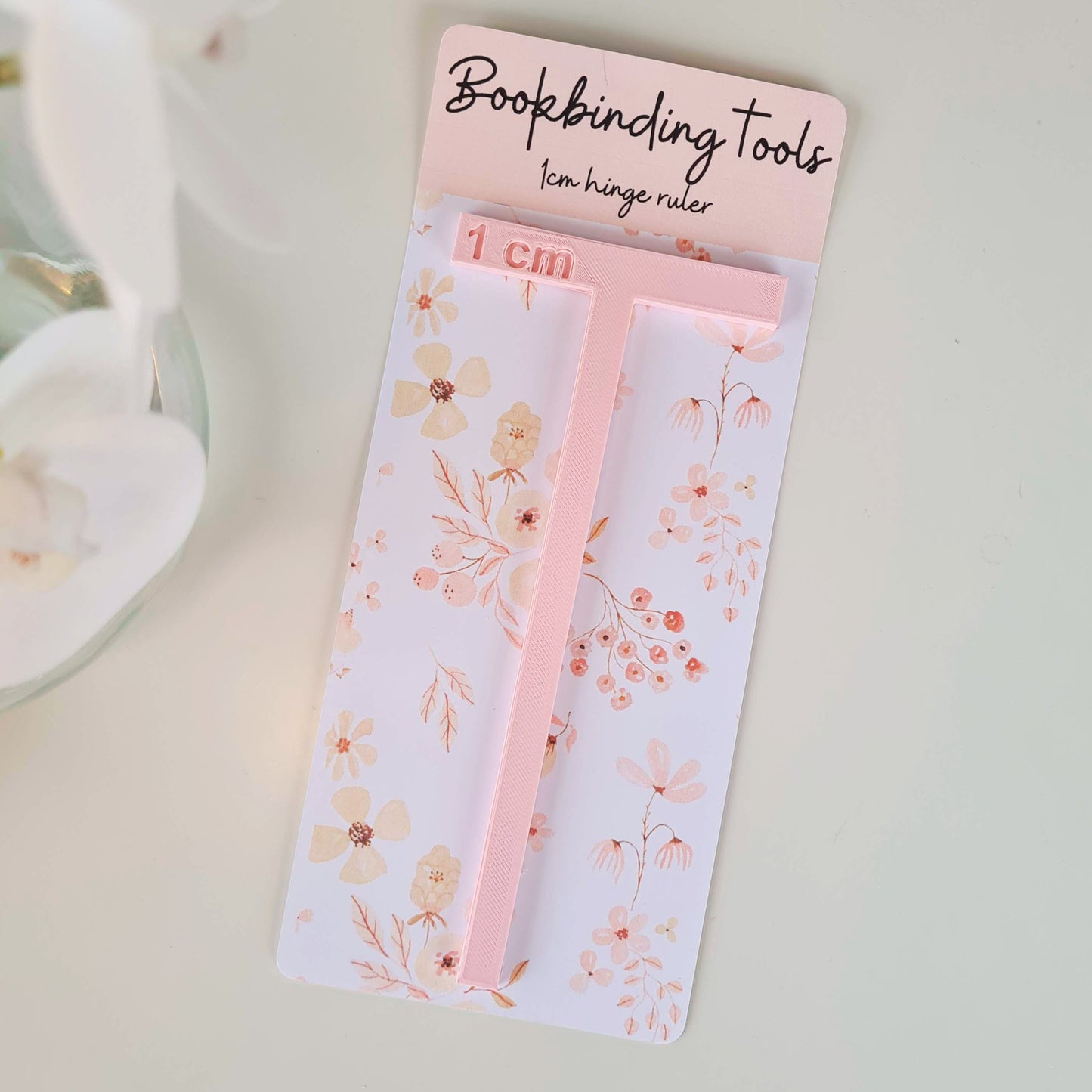 Bookbinding Hinge Ruler/Spacer