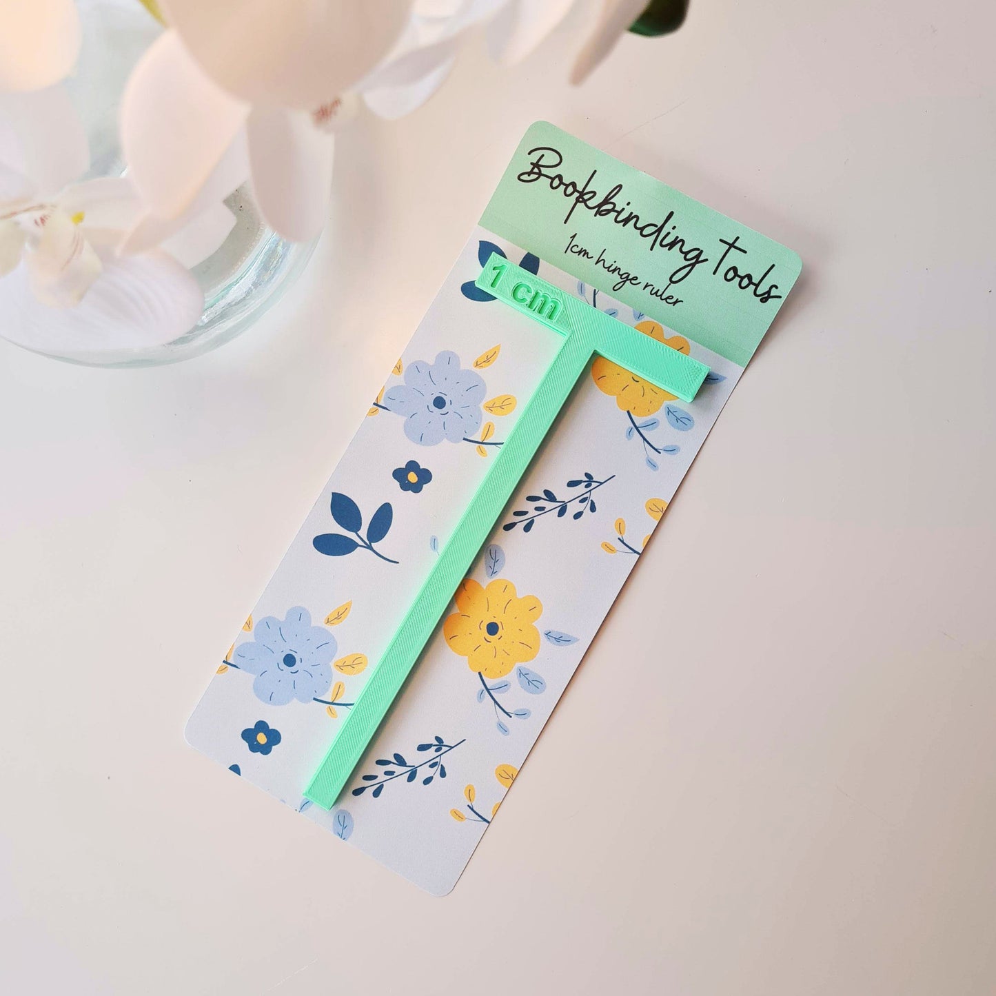 Bookbinding Hinge Ruler/Spacer