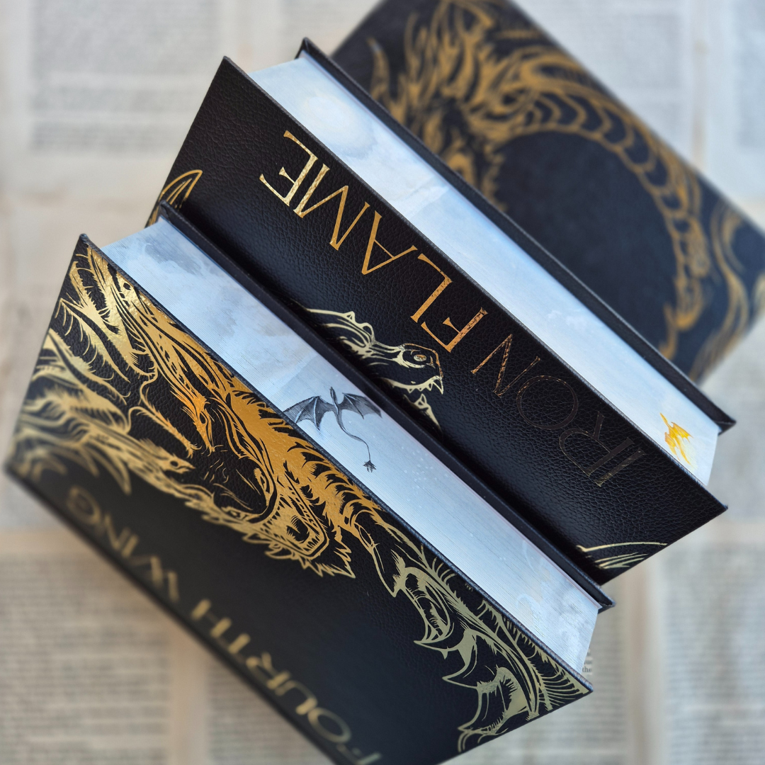 Custom Fourth Wing Painted Edges Set