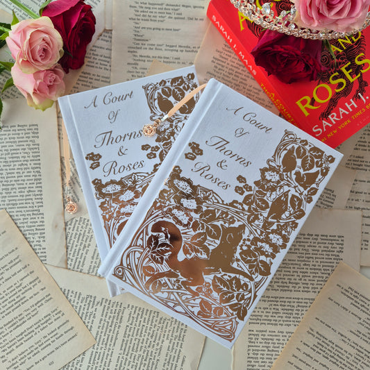 ACOTAR White and Gold Rebind