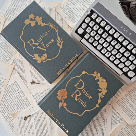 Ruthless Vows and Divine Rivals - Handmade Rebind