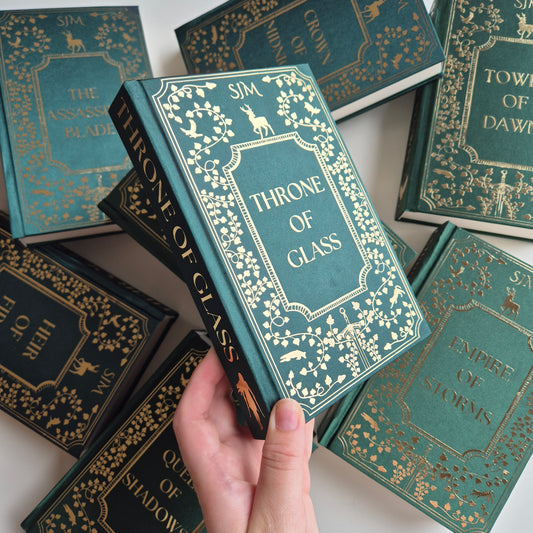 Throne of Glass Rebind Set 🦌🍃