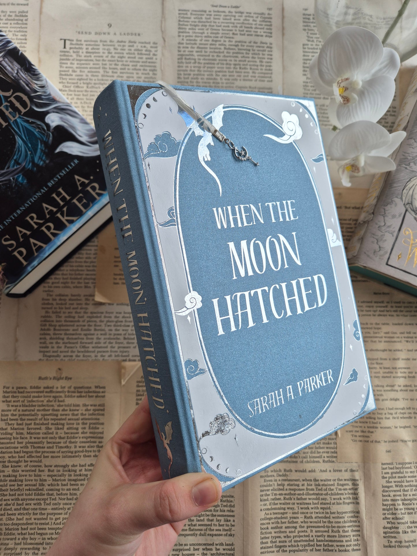When The Moon Hatched - Rebind With Painted Edges