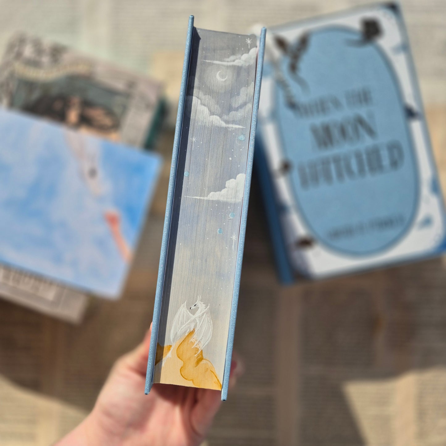 Officially Licenced - When The Moon Hatched - Rebind With Painted Edges