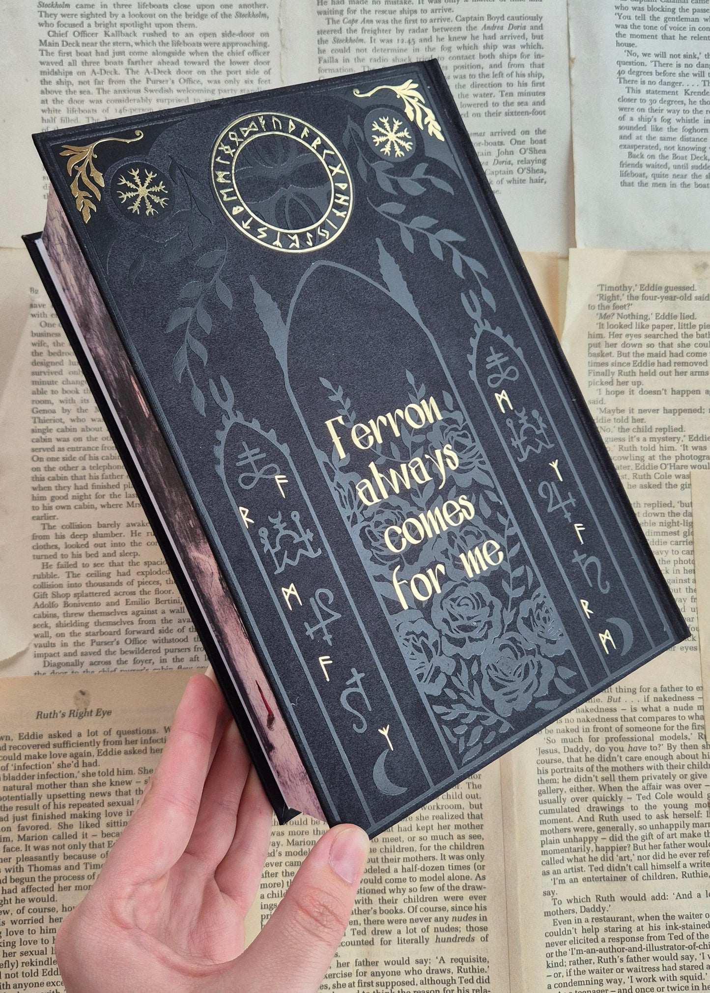 Alchemised Rebind With Karina Giada Endpapers