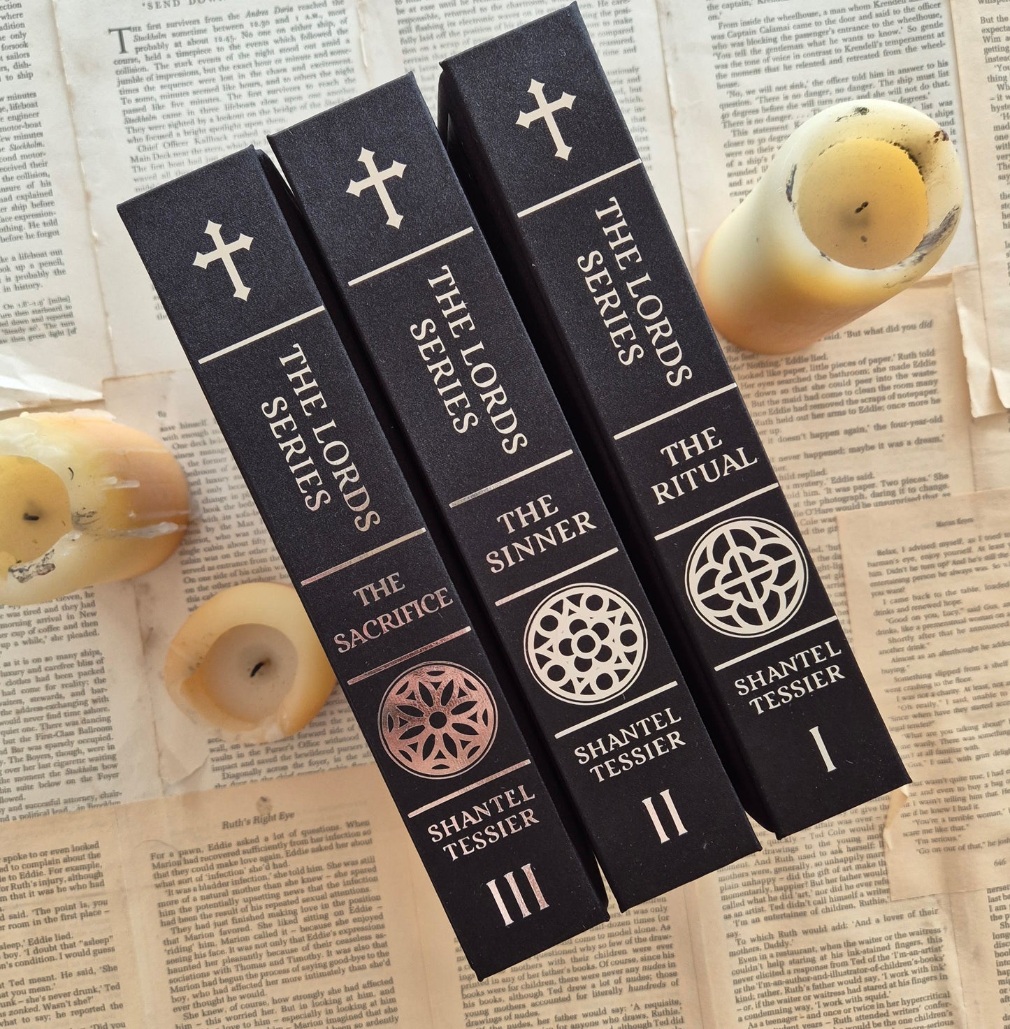 The L.O.R.D's Series with sprayed edges