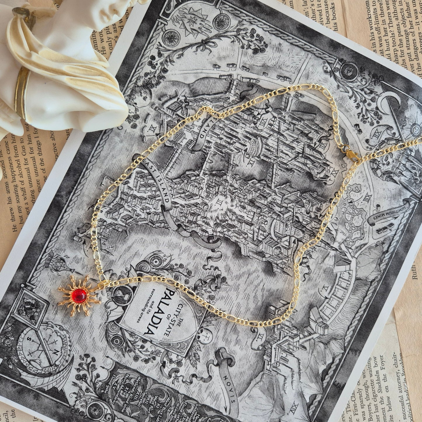 Helena's Amulet - handmade necklace