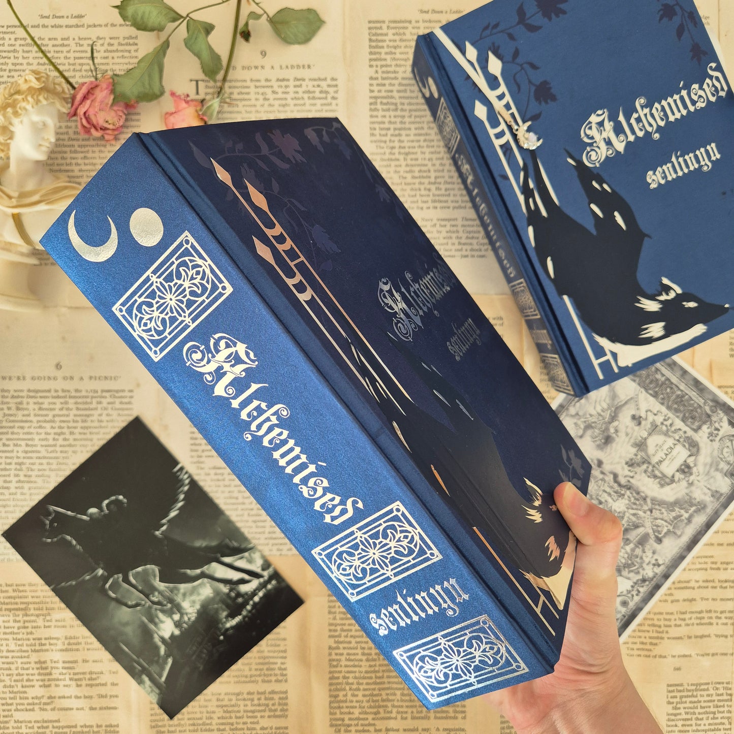 Alchemised Rebind - Amaris Design - Waterstones Edges