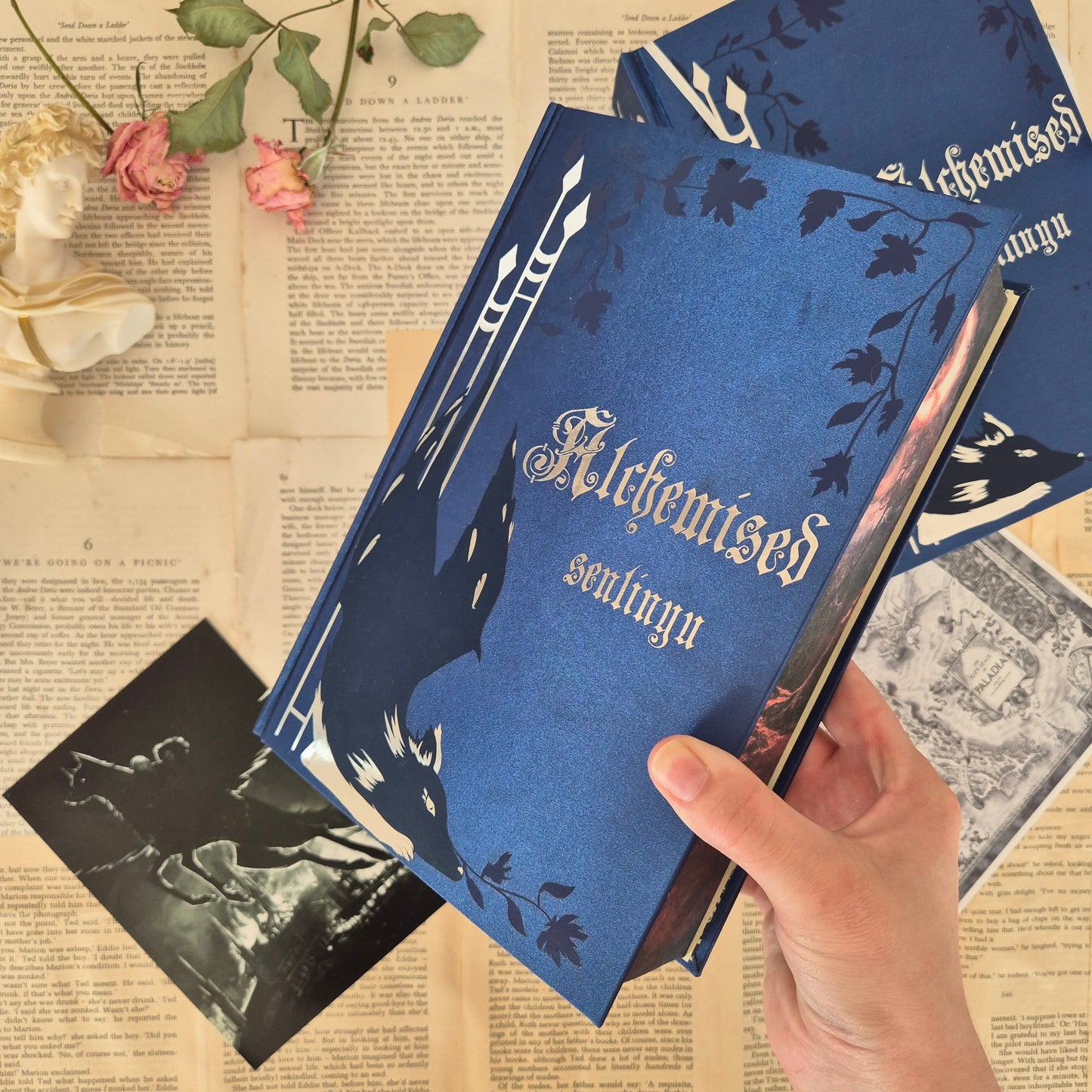 Alchemised Rebind - Amaris Design - Waterstones Edges