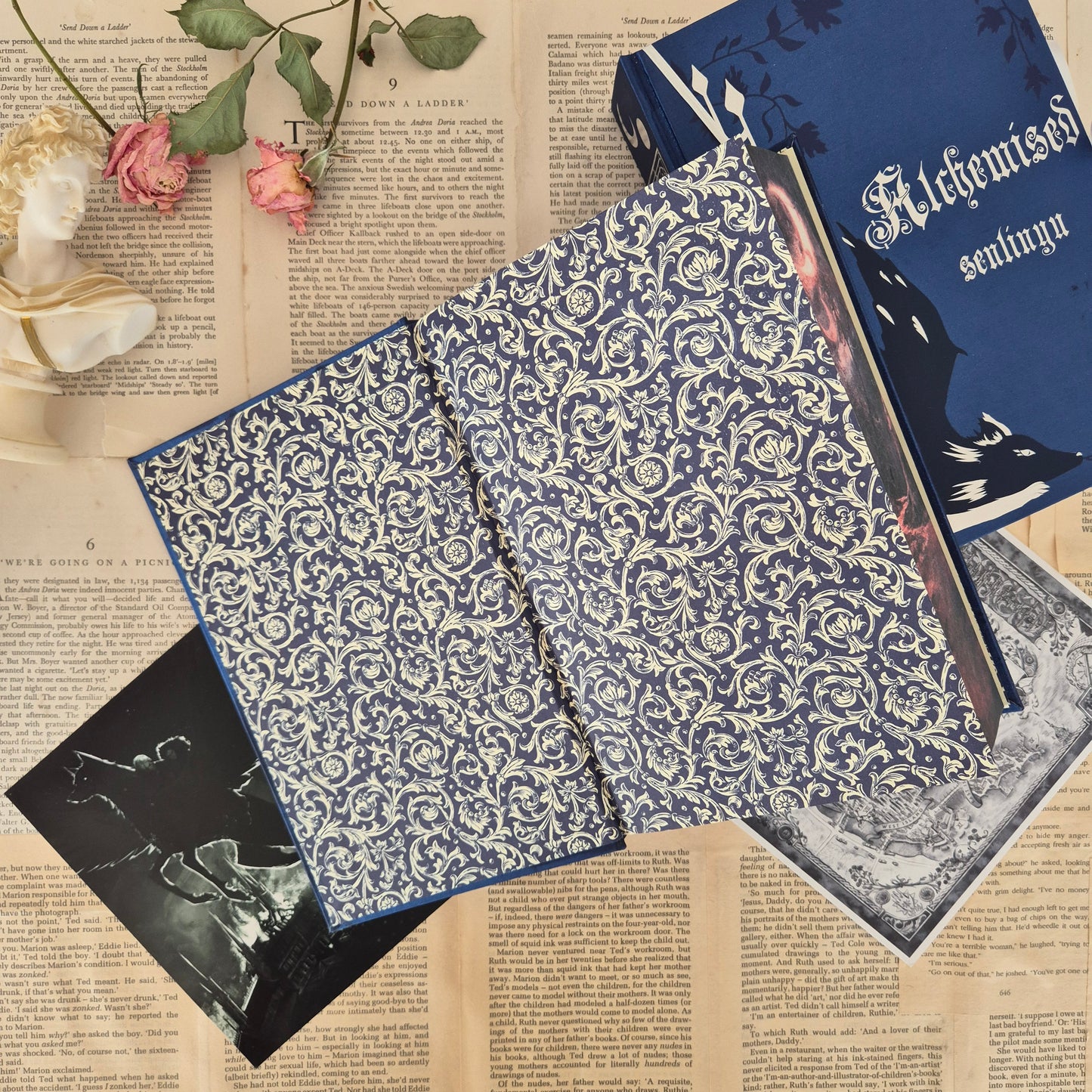 Alchemised Rebind - Amaris Design - Waterstones Edges