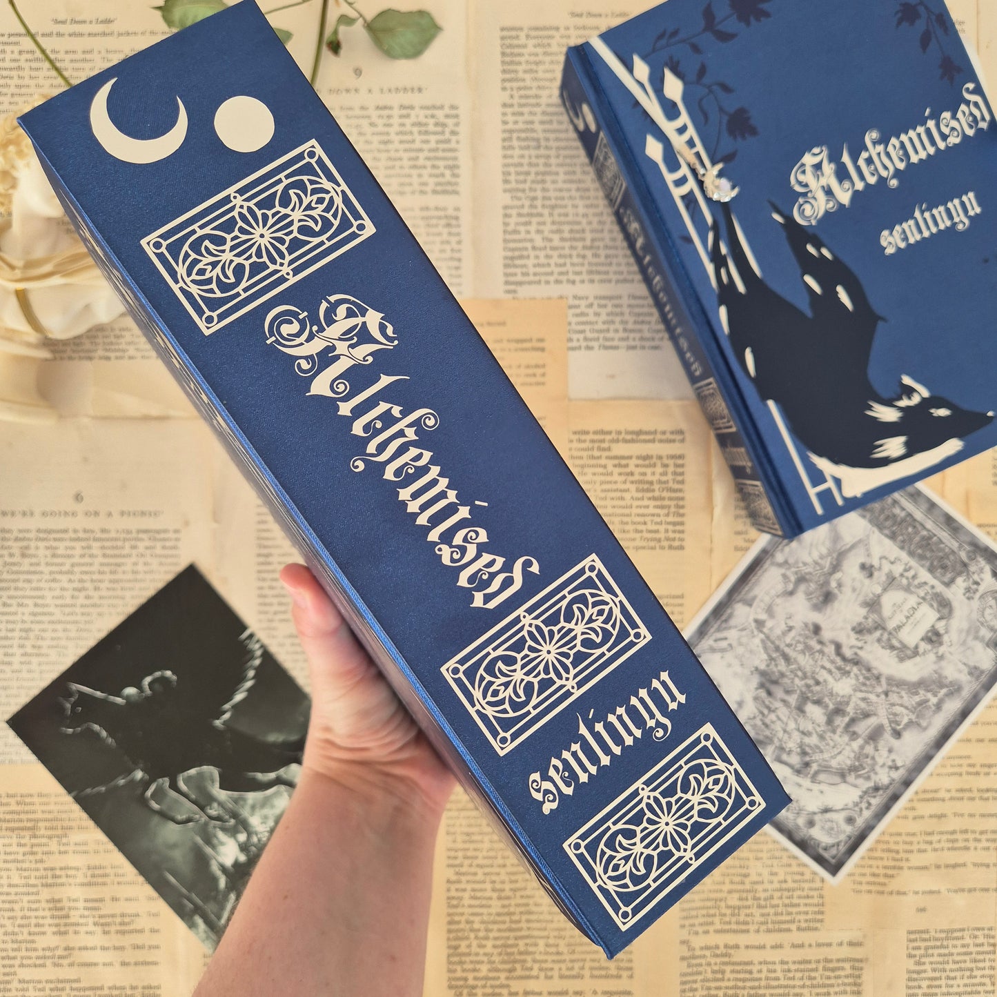 Alchemised Rebind - Amaris Design - Waterstones Edges