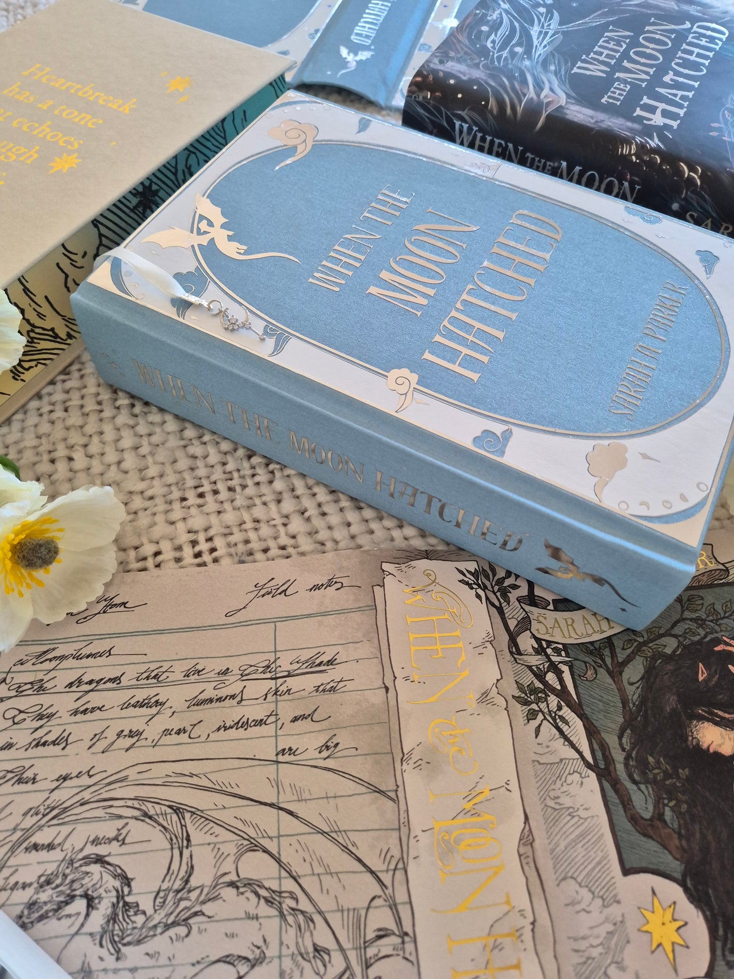 Officially Licensed - When The Moon Hatched - Rebind With Painted Edges
