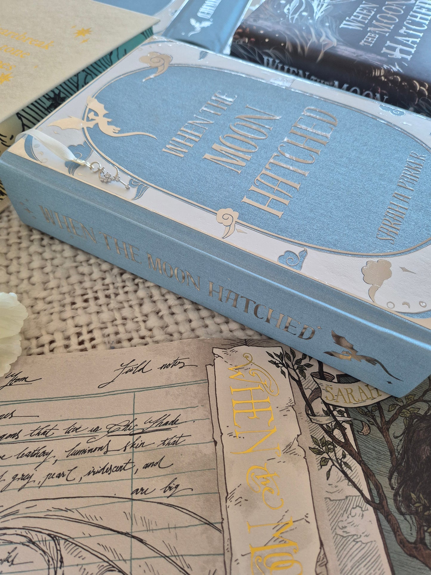 Officially Licensed - When The Moon Hatched - Rebind With Painted Edges