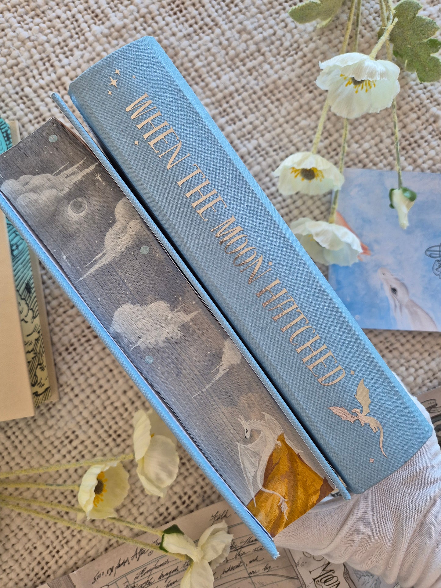 Officially Licensed - When The Moon Hatched - Rebind With Painted Edges