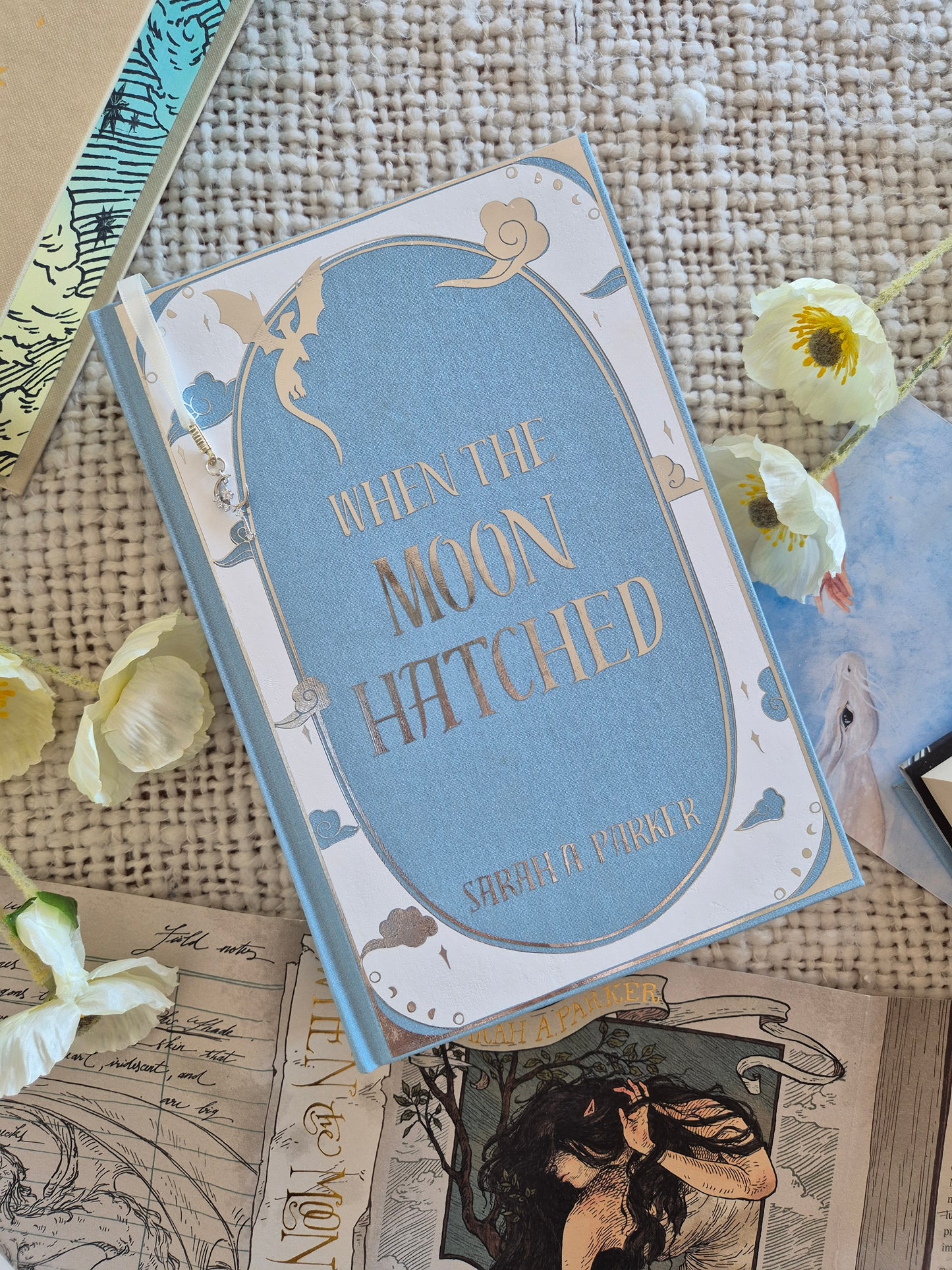 Officially Licensed - When The Moon Hatched - Rebind With Painted Edges