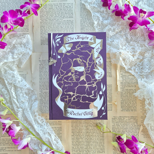 The Knight And The Moth | Silk Book-cloth Rebind