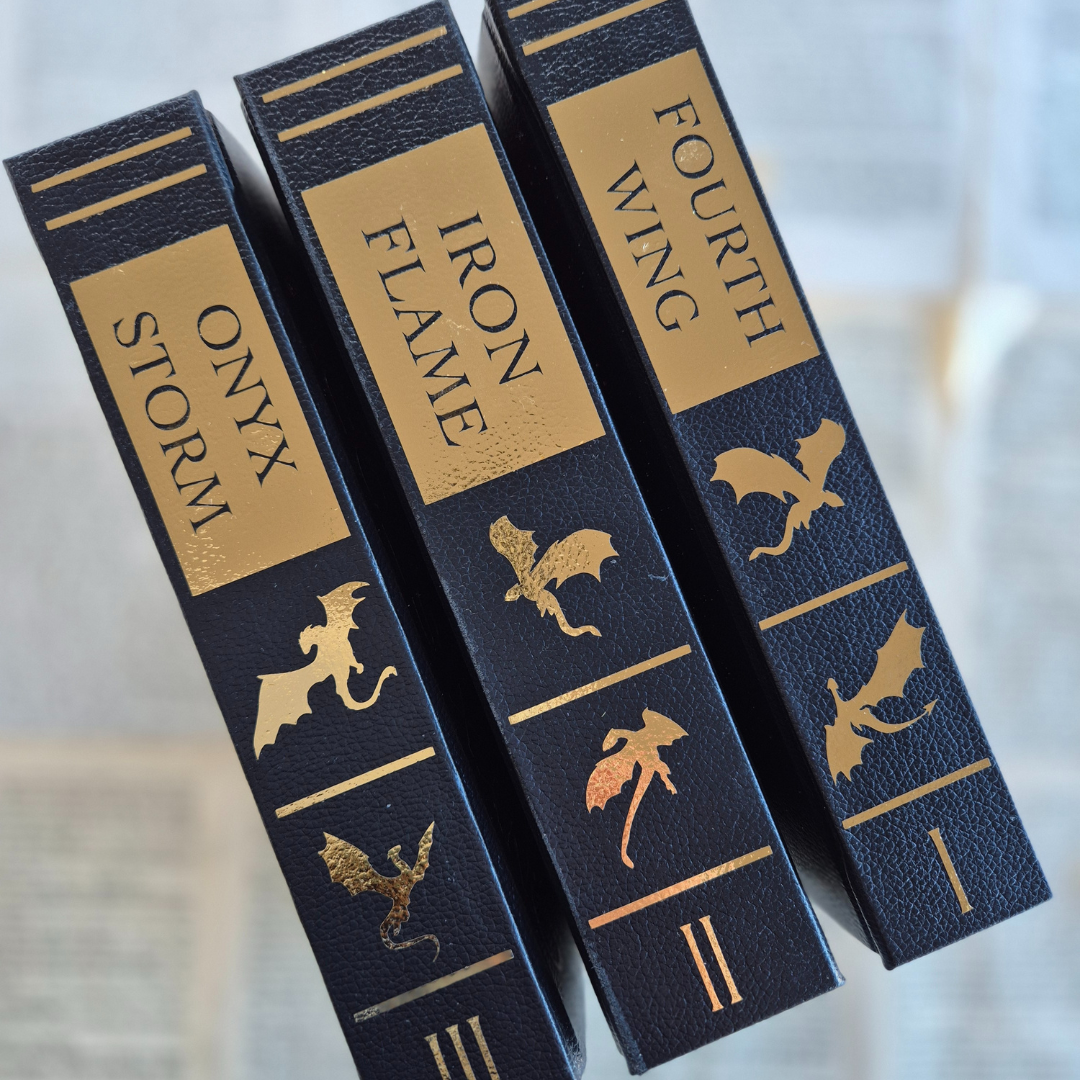 Custom Fourth Wing Painted Edges Set