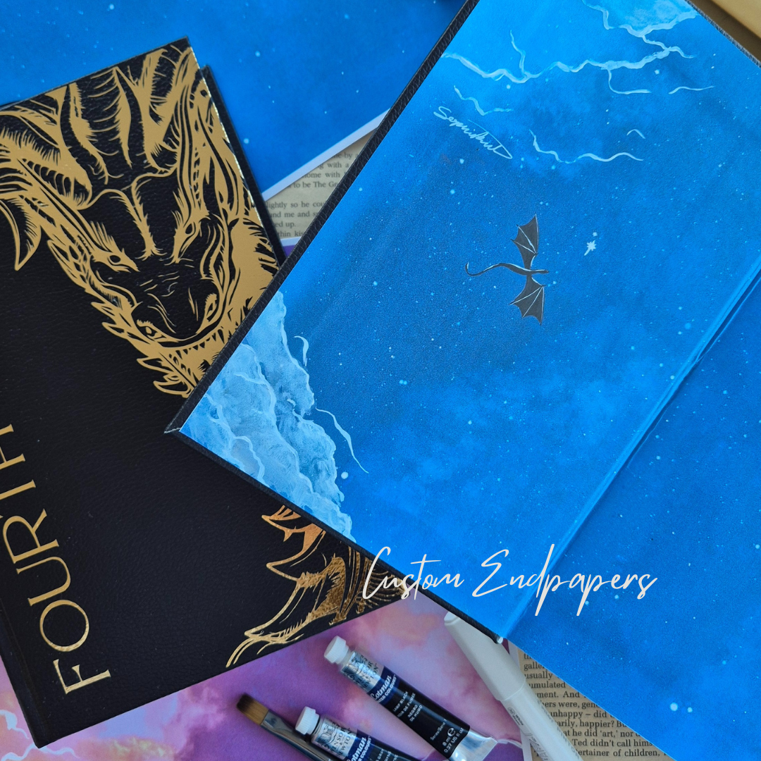 Custom Fourth Wing Painted Edges Set