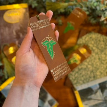 Tolkien Inspired Bookmarks | Faux Leather