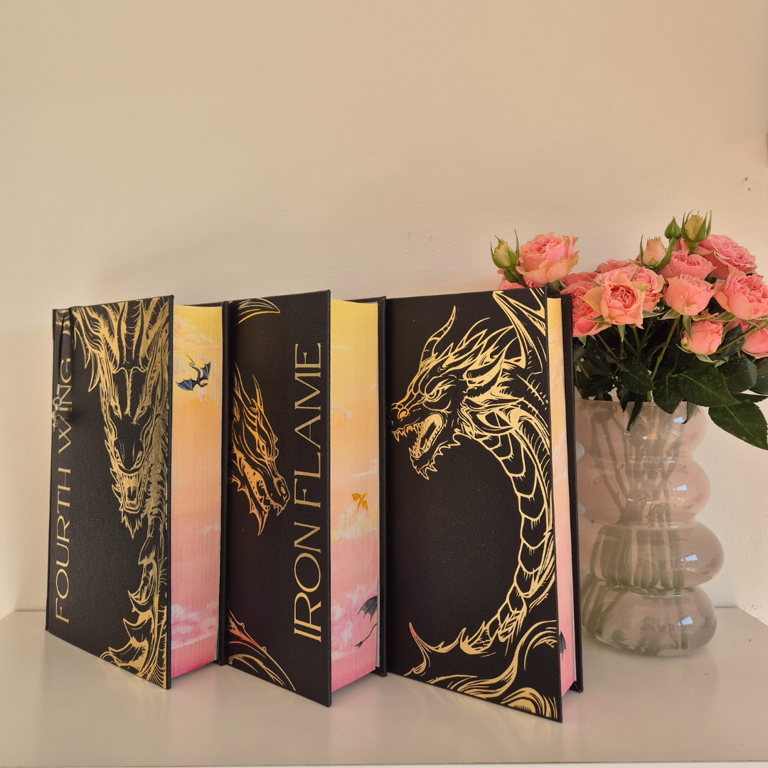 Custom Fourth Wing Painted Edges Set