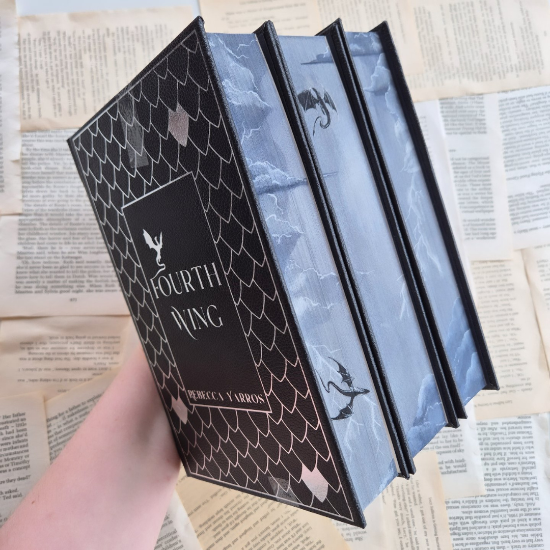 Custom Fourth Wing Painted Edges Set