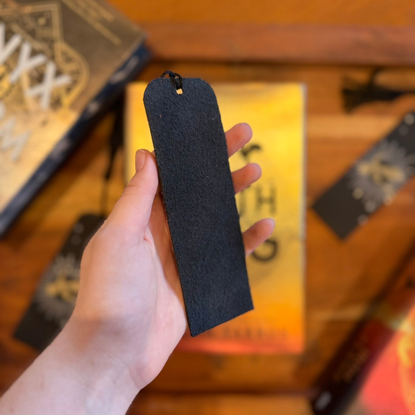 Empyrean Series Inspired Bookmarks | Faux Leather